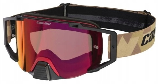 CAN-AM FLINT DUNE UV GOGGLES - ONESIZE - SAND