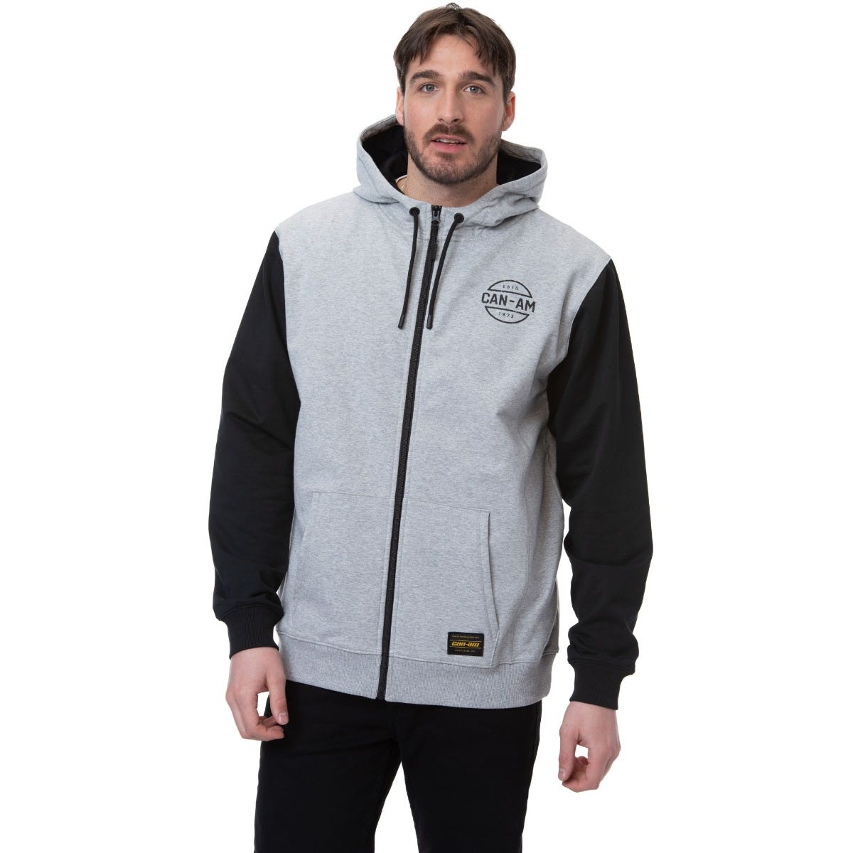 Can-Am Heather Premium Zipped Hoodie