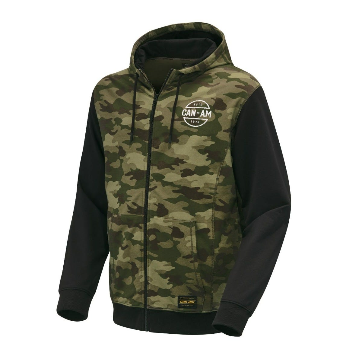 Can-Am Heather Premium Zipped Hoodie