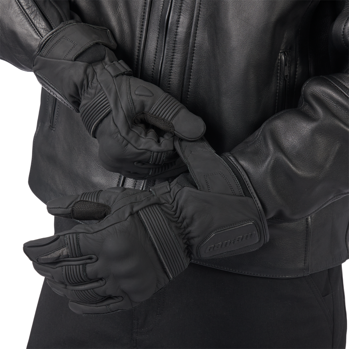Can-Am Peerce Leather Gloves