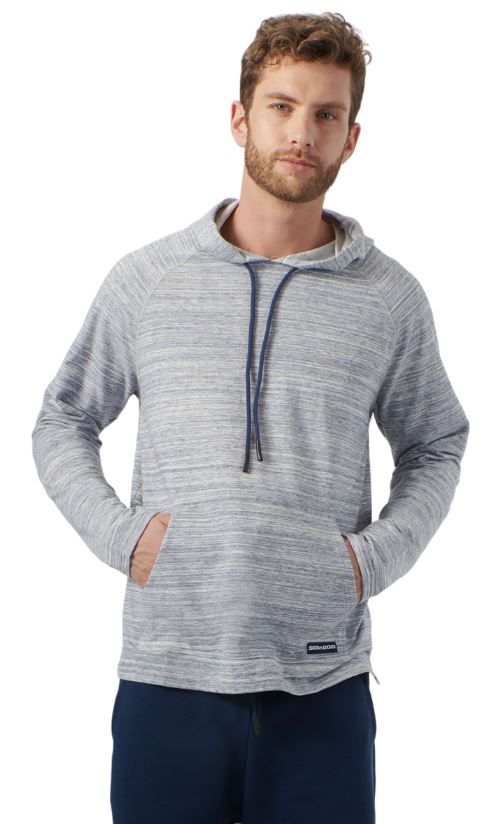 FRENCH TERRY PULLOVER HOODIE MEN