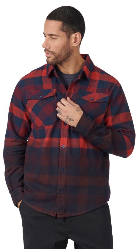 Dip-Dyed flanel ing