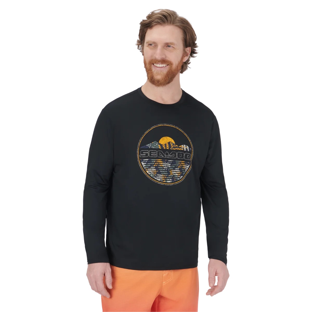 UV PROTECTION PRINTED LS SHIRT