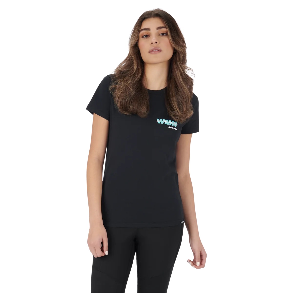 Can-Am Women’s Graphic WMN T-Shirt Black