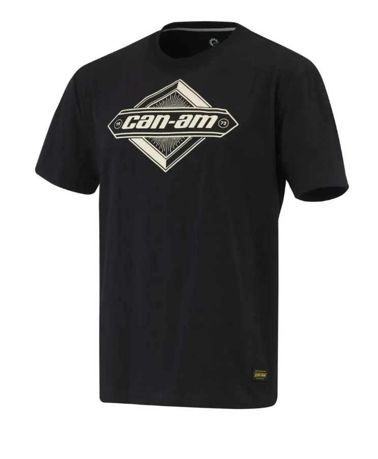 CAN-AM TRIAGONAL T-SHIRT BLACK