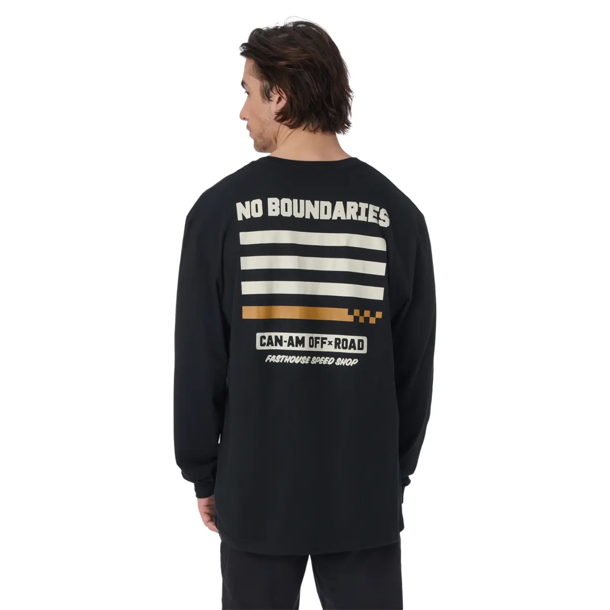 Can-Am Fasthouse No Boundaries Long Sleeve Tee