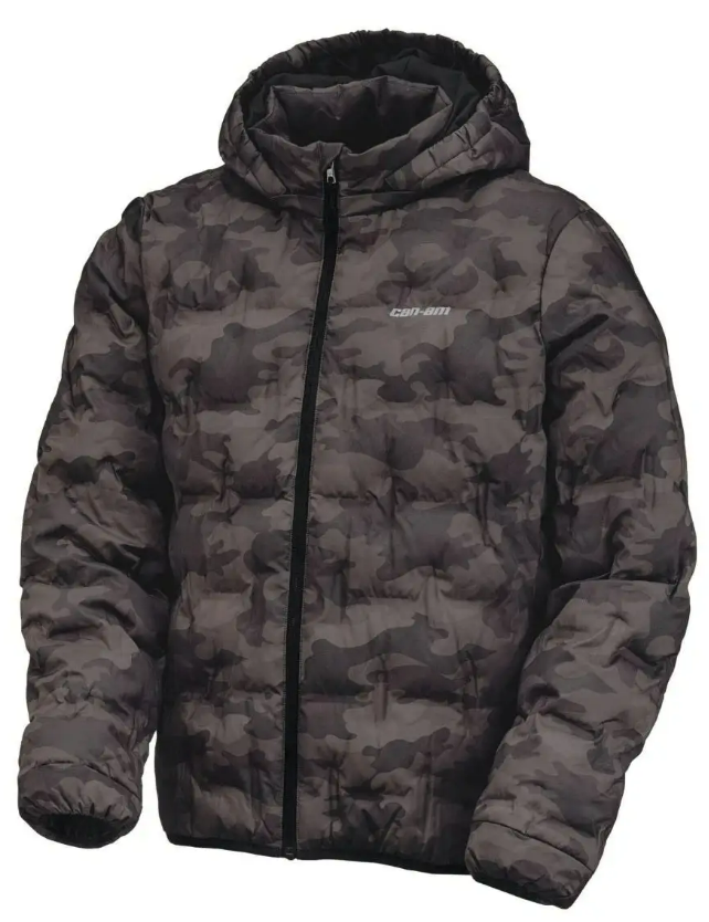 CAN-AM PUFFER JACKET CAMO