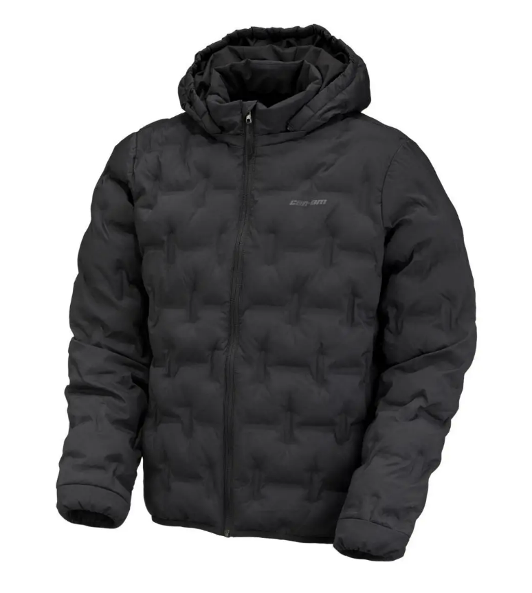 CAN-AM PUFFER JACKET BLACK