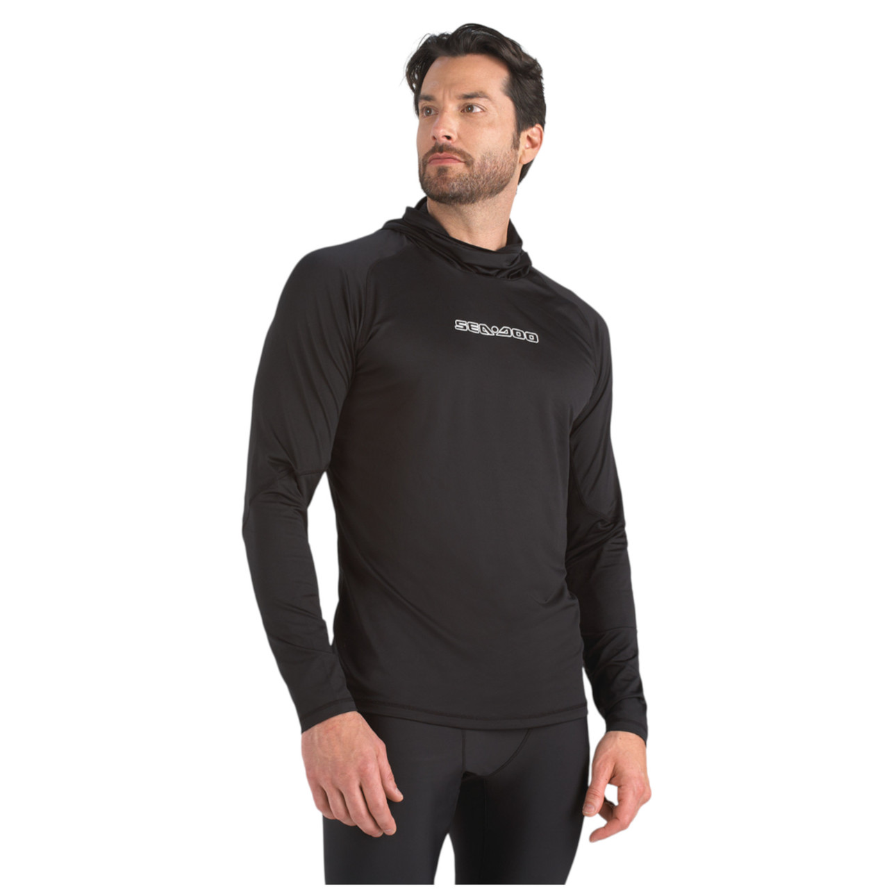 UV PROTECTION HOODED SHIRT MEN